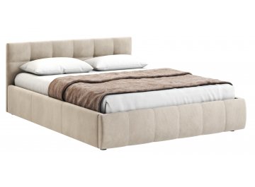 Полутораспальная кровать Афродита велюр bingo mauve