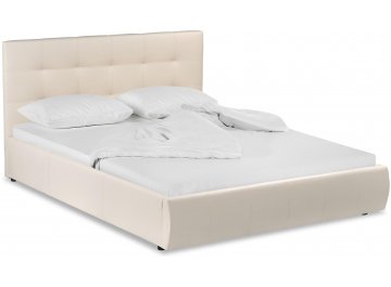 Кровать двуспальная Афродита-2 пудровый велюр bingo desert