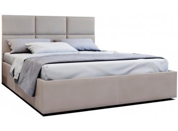 Полутораспальная кровать Афродита-5 бежевый велюр velutto 05