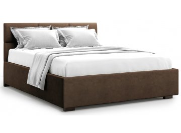 Полутораспальная кровать Bolsena 140 коричневый велюр (velutto 23)
