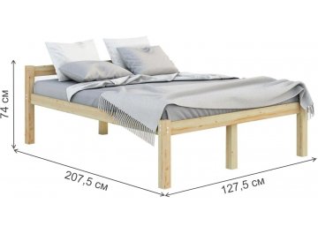 Полутораспальная кровать Гор