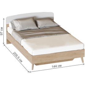 Полутораспальная кровать Калгари