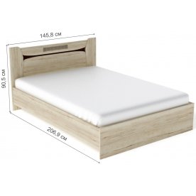 Полутораспальная кровать Мале