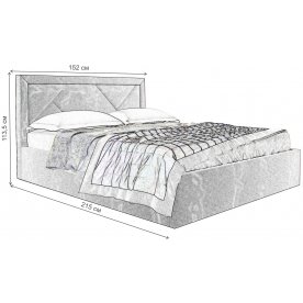 Полутораспальная кровать Сиеста Стандарт