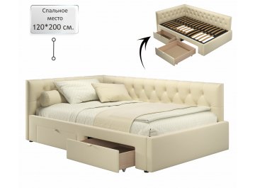 Полутораспальная кровать Afelia