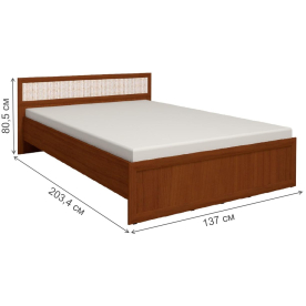 Полутораспальная кровать Милана 3 120x200