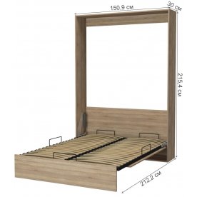 Шкаф-кровать STUDIO super eco