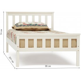 Кровать Lauretta с матрасом