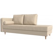 бежевая экокожа