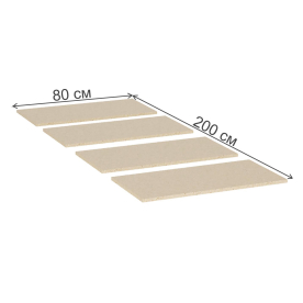 Ортопедическое основание Ронда КР-080 80х200