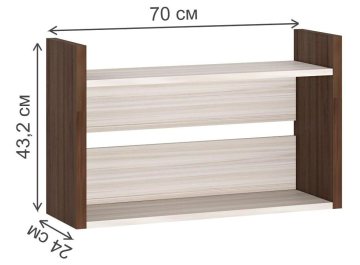 Полка ПКЛ-О ШК
