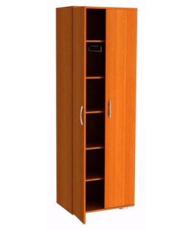 Шкаф прямой 450 Сити 8.2 без зеркала вишня оксфорд