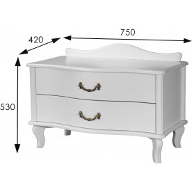 Прикроватная тумба Джульетта