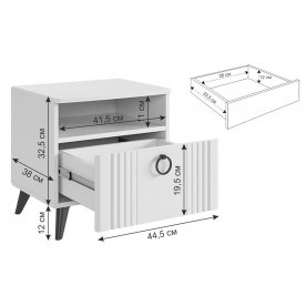 Прикроватная тумба Ева