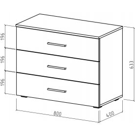 Прикроватная тумба Марс-2