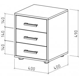 Прикроватная тумба Остин-1