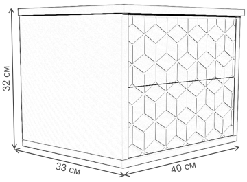 Прикроватная тумба Линденбаум G2112