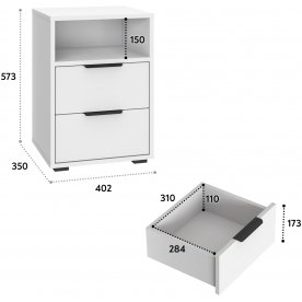 Прикроватная тумба Оптима