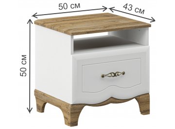 Прикроватная тумба Тиффани-New МН-041-02