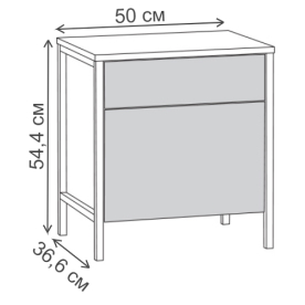 Прикроватная тумба Туск