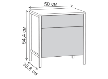 Прикроватная тумба Туск