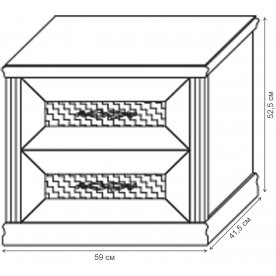 Прикроватная тумба Виланд