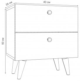 Прикроватная тумба Воаб