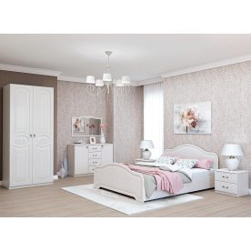 Тумба прикроватная Кэт — 6 бодега / сандал белый