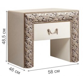 Прикроватная тумба Тиффани Премиум