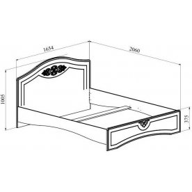 Спальный гарнитур Ассоль комплектация 5