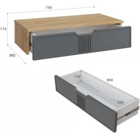 Спальный гарнитур Эмилия комплектация 2