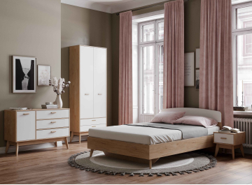 Спальный гарнитур Калгари комплектация 2