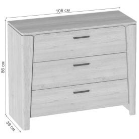 Спальный гарнитур Мальта комплектация 1