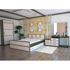 Спальный гарнитур Сакура венге / лоредо (комплектация 3)