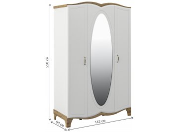 Спальный гарнитур Тиффани-New комплектация 1