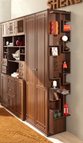 Стеллаж Twist орех шоколад