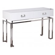 белый / хром