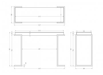 Консольный столик KFG129