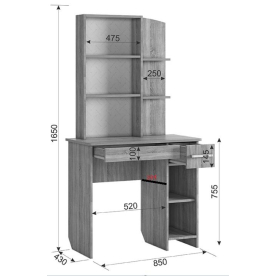 Трюмо Виктория-1