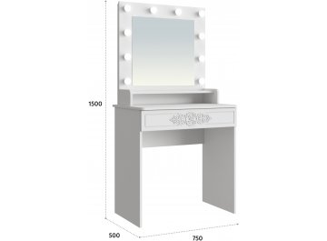 Туалетный столик Ассоль Лайт ТСН-4