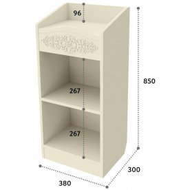 Туалетный столик Ассоль плюс АС-6602