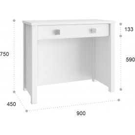 Туалетный столик Изабель