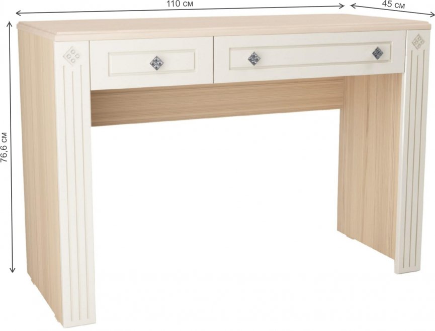 Туалетный столик Капелла №12.2 туя светлая