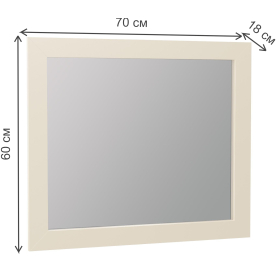 Зеркало Прованс 37.17-01