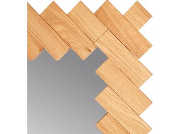 Зеркало Дубовые планки V20083