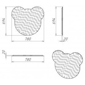Зеркало Такна ЗН-001