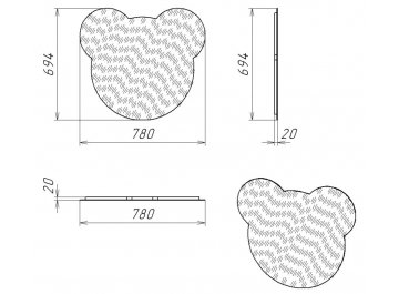 Зеркало Такна ЗН-001