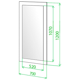 Зеркало Той 120 БЕ