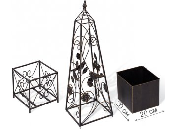 Подставка для цветов Пирамида маленькая