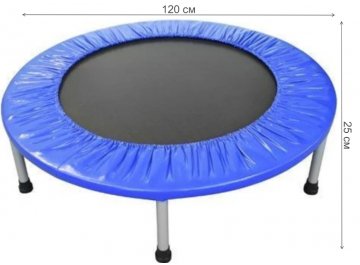 Батут AL-120-blue